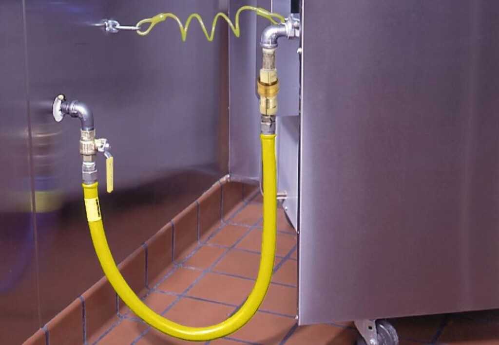 Connecting Gas Tube Safely