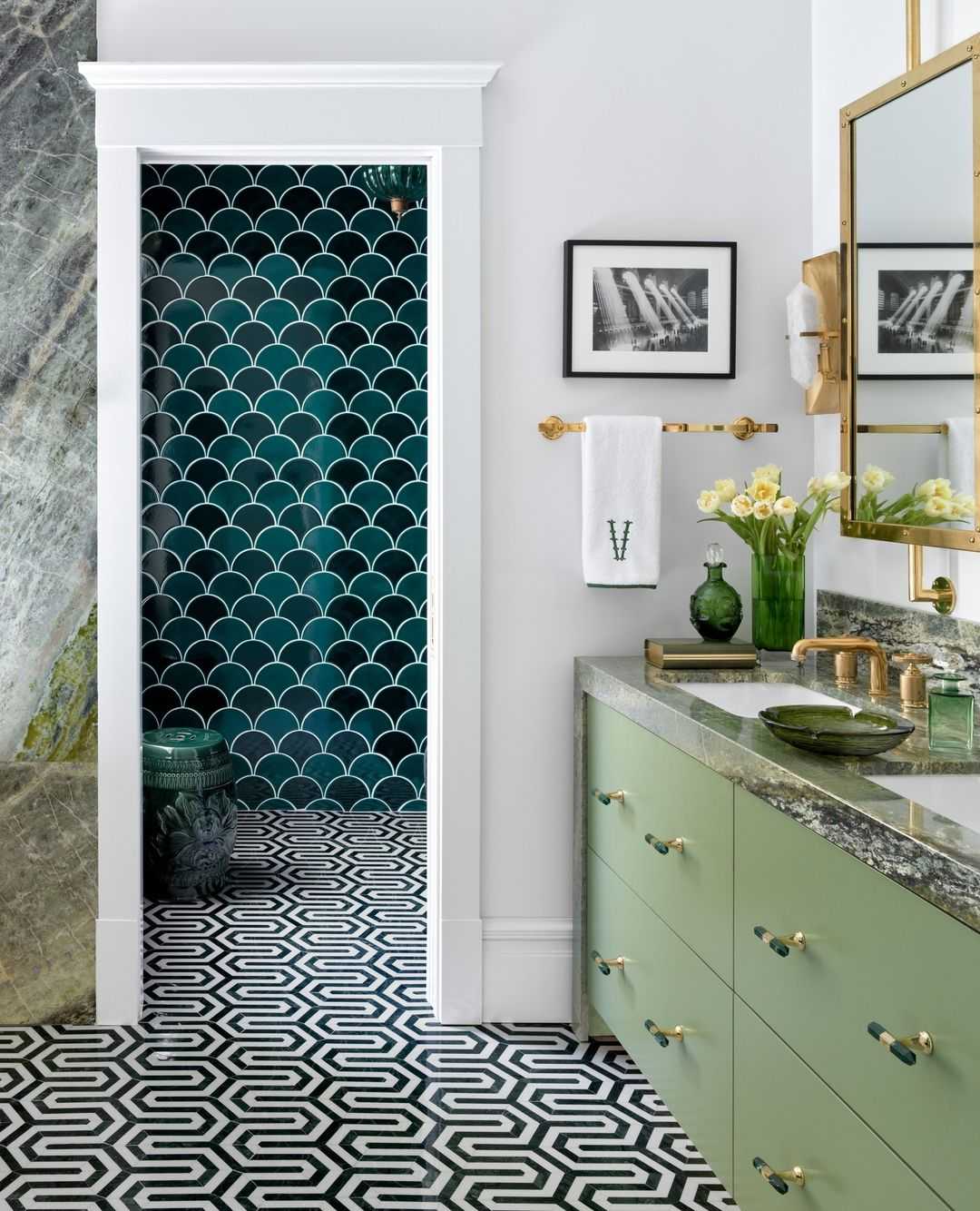 Create Captivating Contrast with Tiles