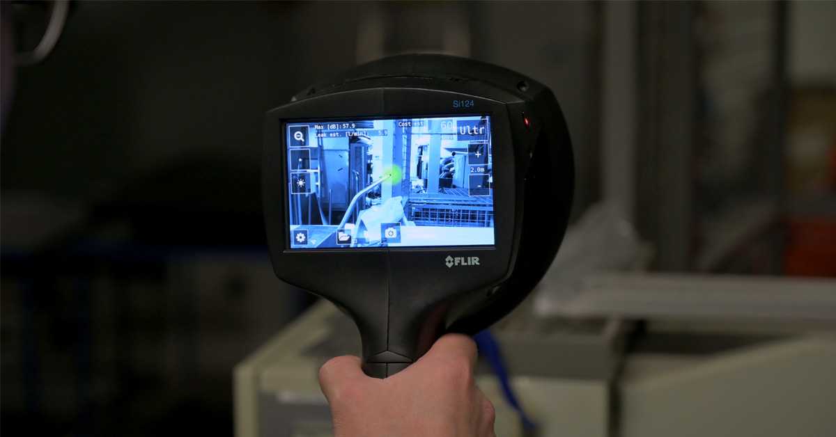 Employing Acoustic Cameras Leak Detection