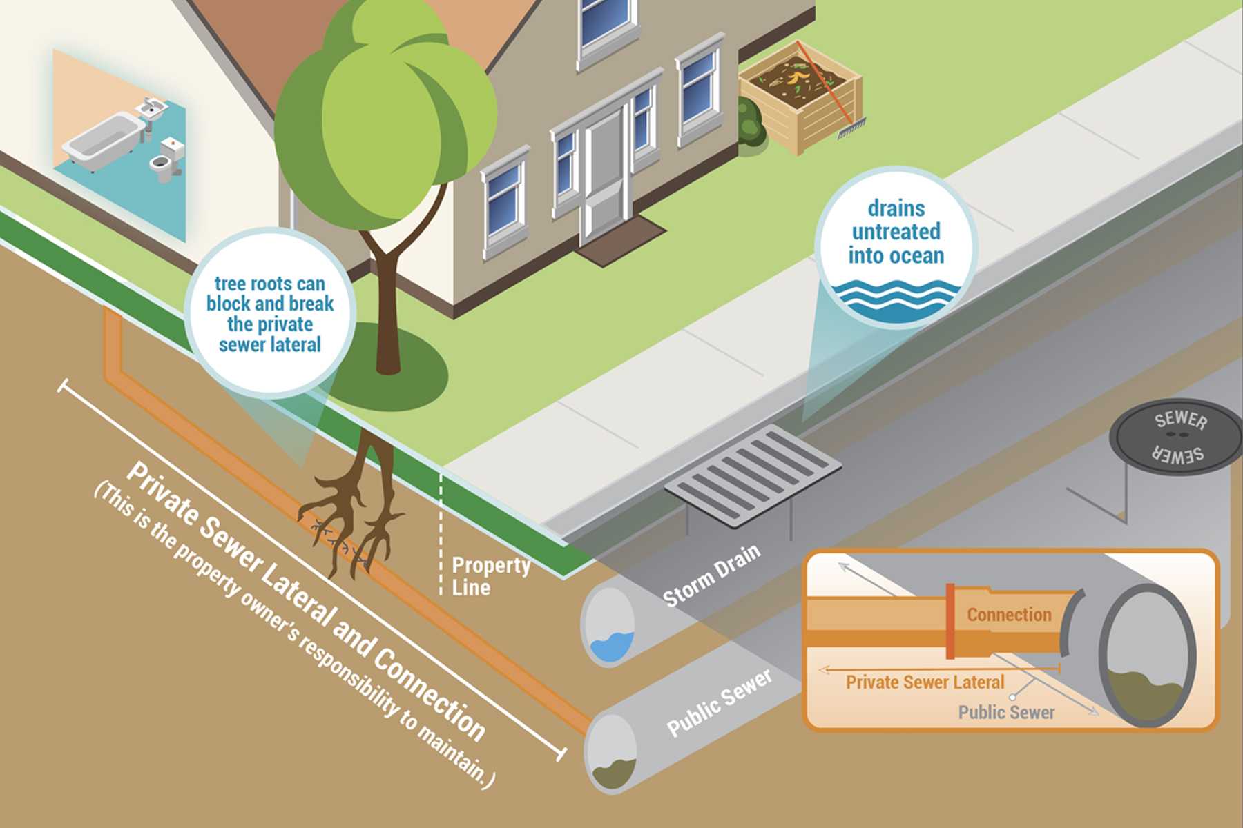 Preventative Measures Avoid Sewer Line Damage