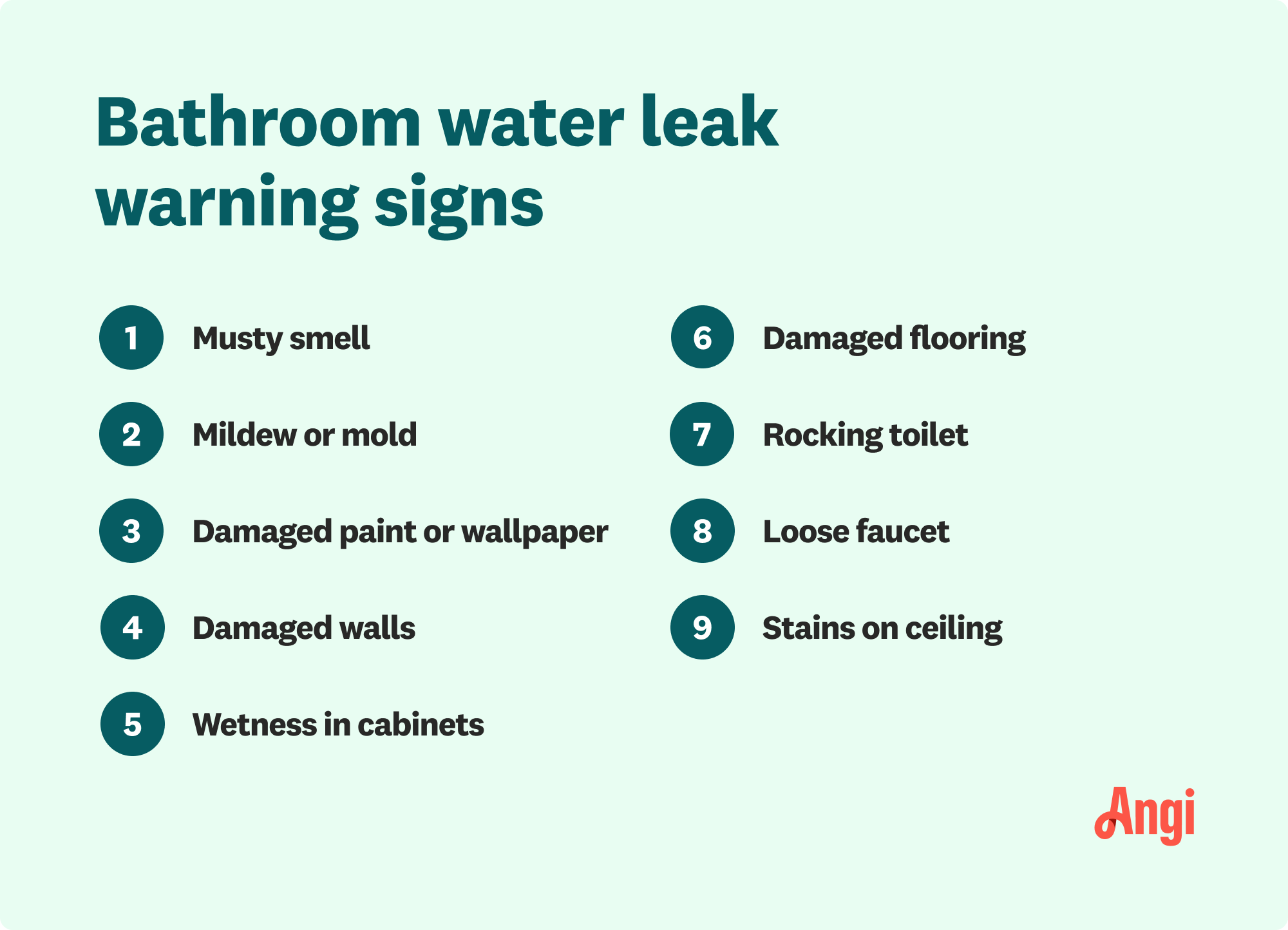 Residential Leak Symptom Checklist