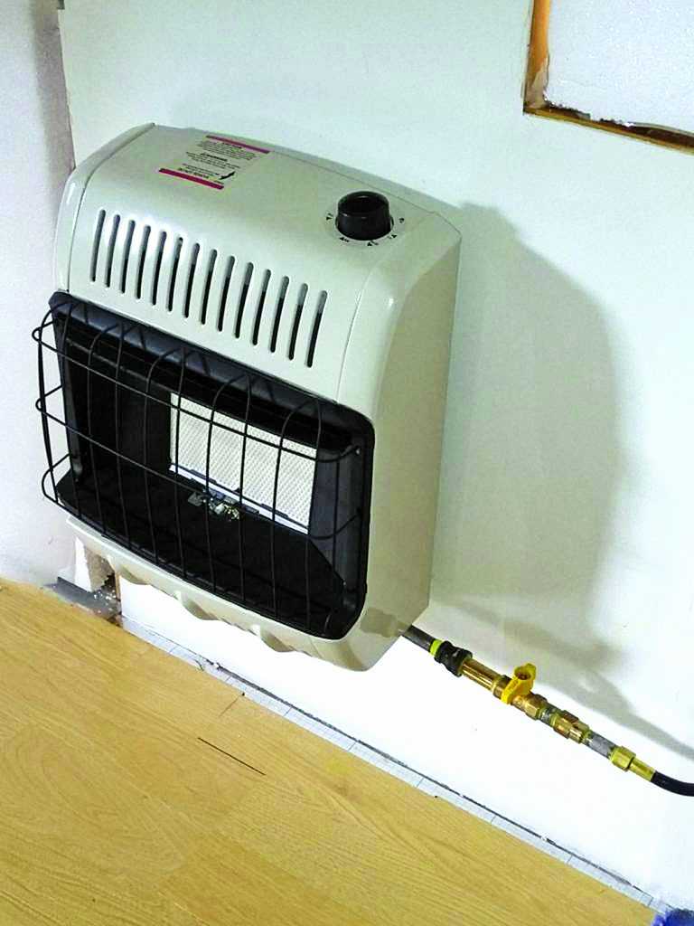 Secure Installation Process Gas Heaters