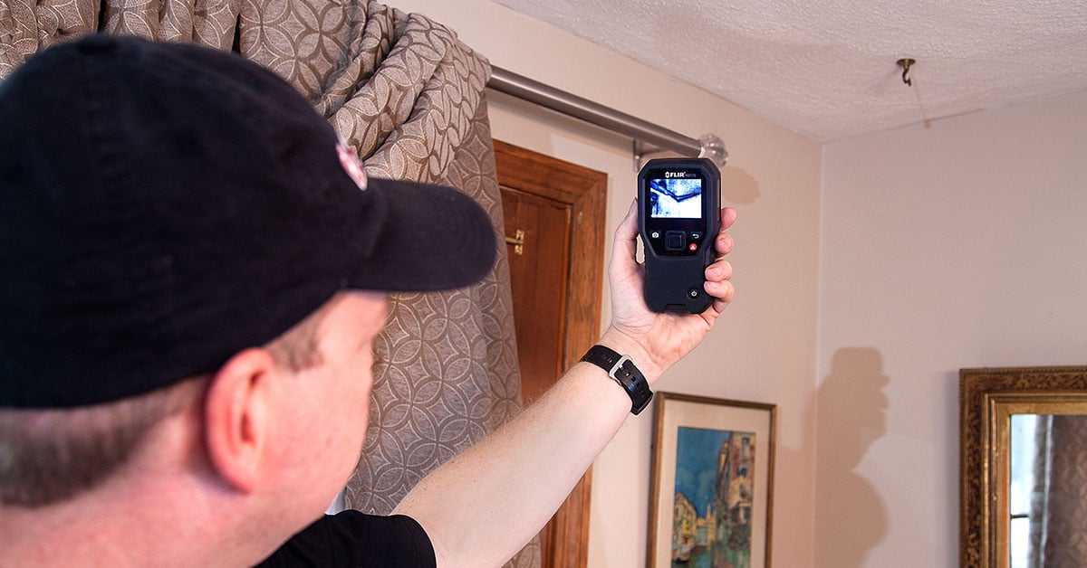 Understanding Water Leaks with Infrared Camera