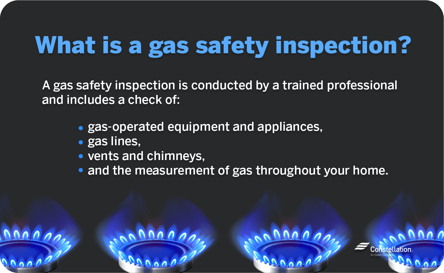 What Gas Safety Check Involves